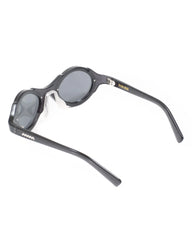 Mutant Post Modern Primitive Eye Protection - Black/Silver Reflective