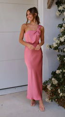 Greta Maxi Dress - Baked Rose