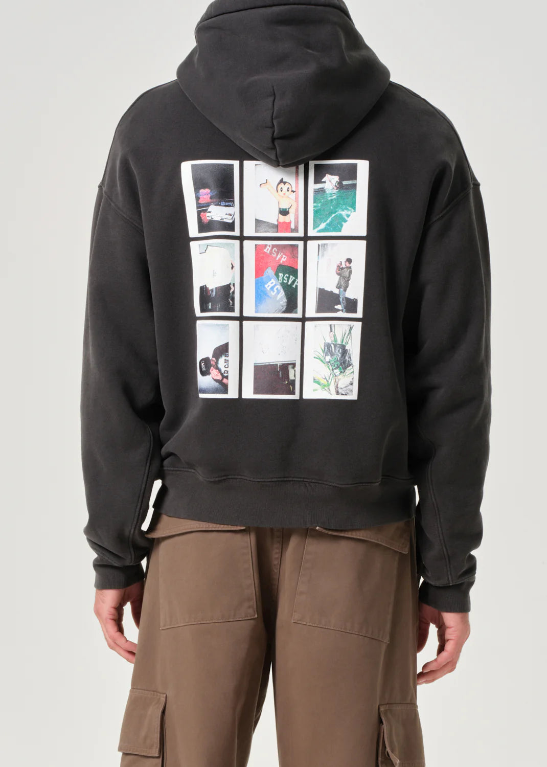 AGOLDE / RSVP Polaroid Hoodie in Marker