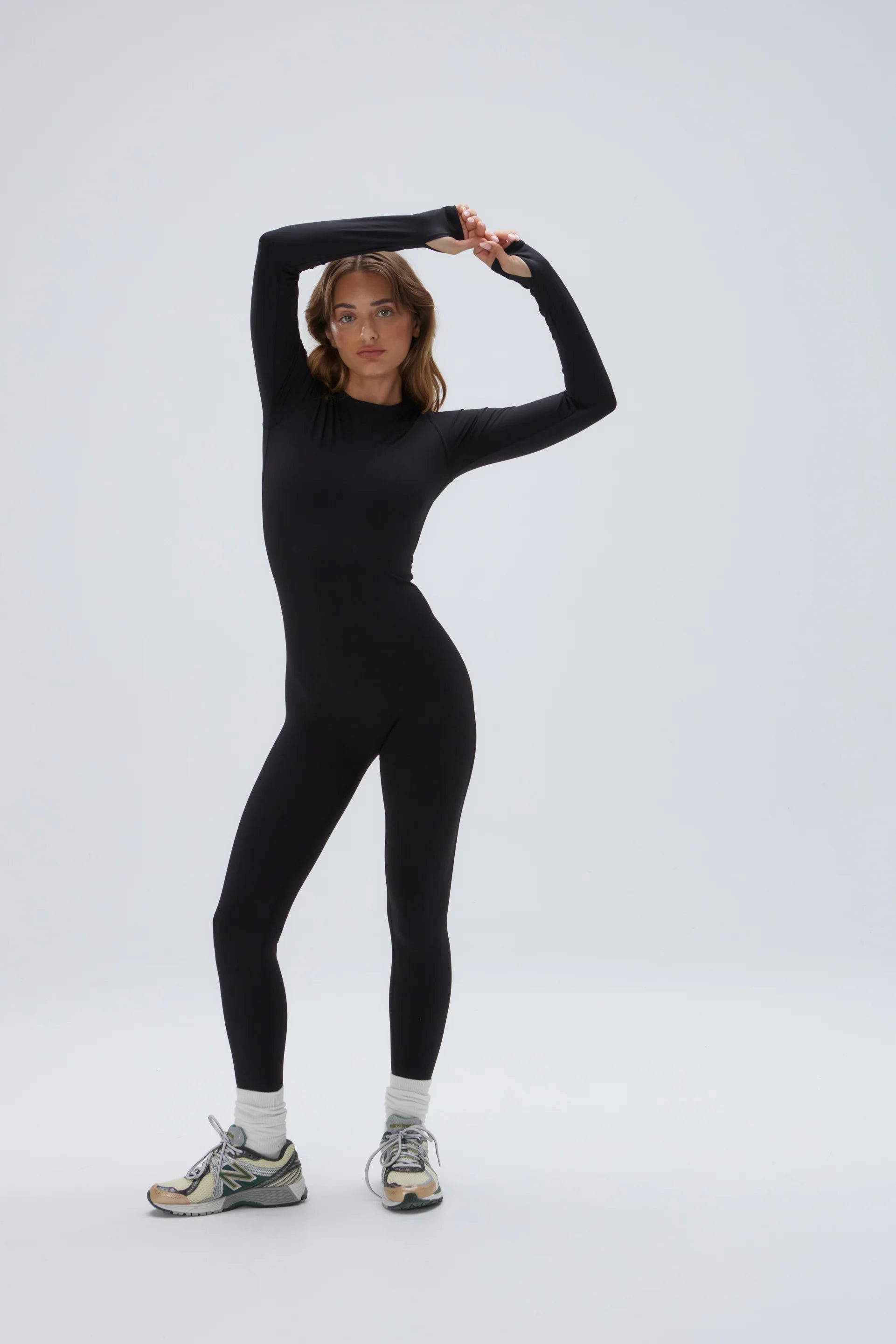 Ultimate Long Sleeve Unitard - Black