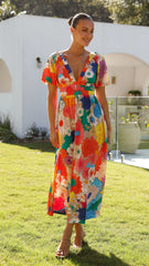 Baker Maxi Dress - Multi Floral
