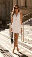 Alexa Vest - White