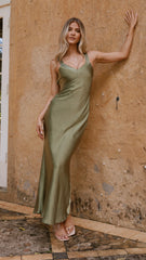 Andie Maxi Dress - Olive