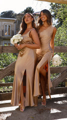 Alaria Maxi Dress - Gold