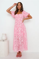 Weekly Escape Maxi Dress Pink