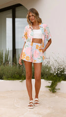 Billi Shorts - Blush Petal