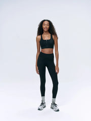 Ultimate Zip Front Bra - Black