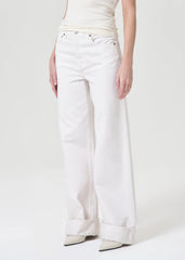 Dame High Rise Wide Leg in Fortune Cookie