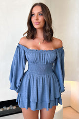 Ahoy Playsuit - Navy