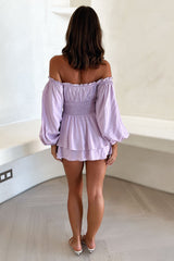 Ahoy Playsuit - Lilac
