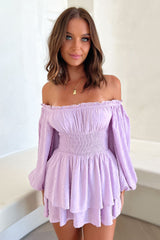 Ahoy Playsuit - Lilac