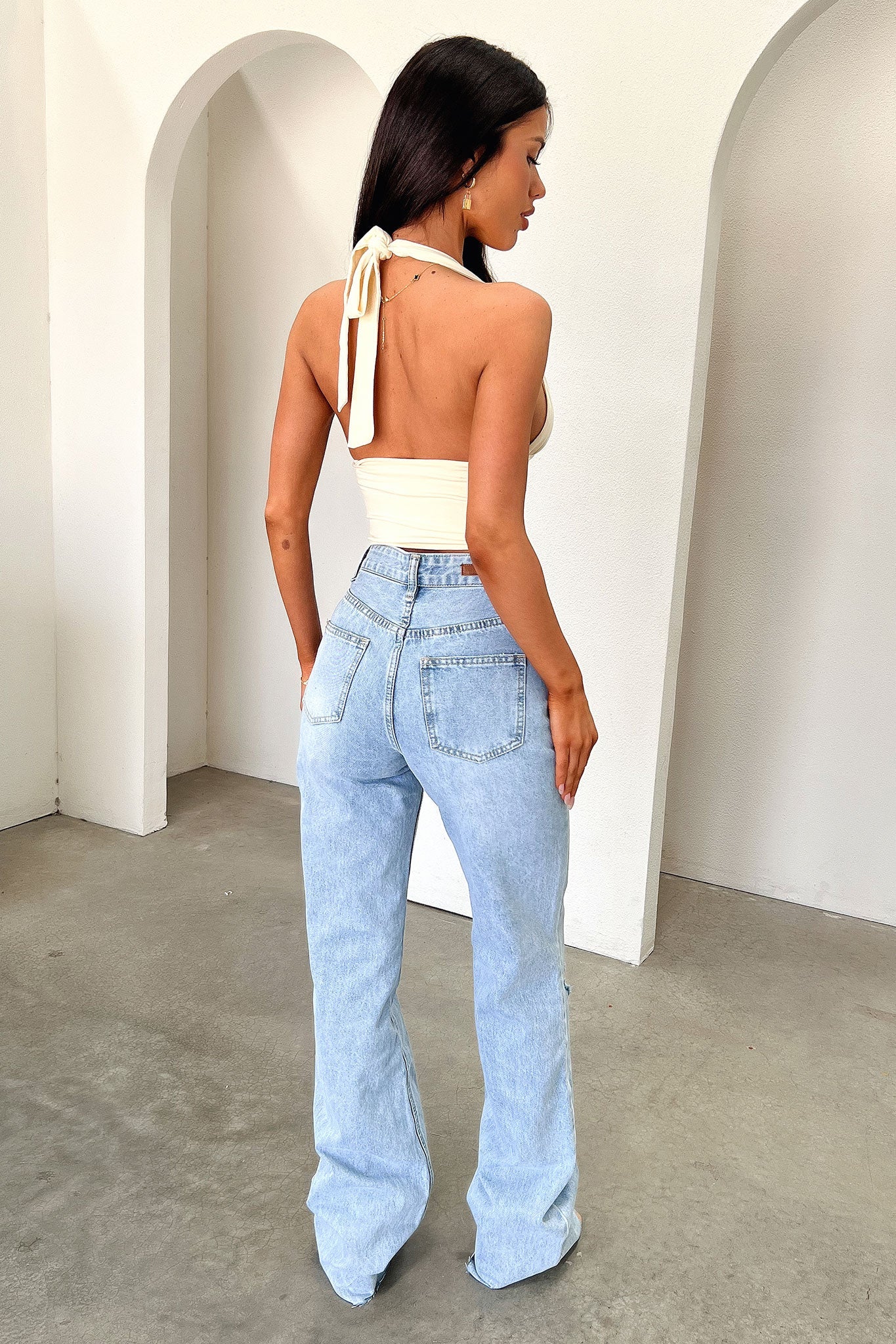 Sunshine Halter Top - Yellow