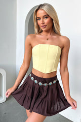 Tullie Skirt - Brown